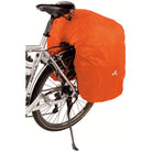 Vaude 3 - Piece Bike Pannier Set Rain Cover - Orange - Forza Sports