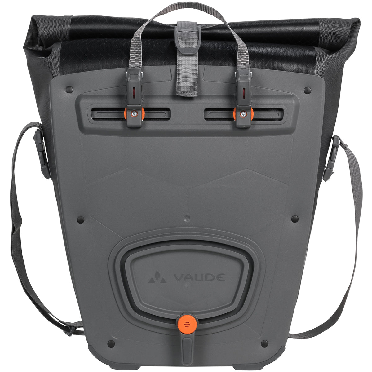 Vaude Aqua Back Luminum Single Rear Bike Pannier - Black - Forza Sports