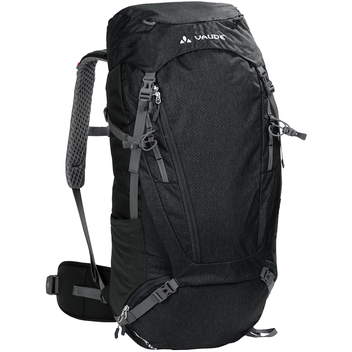 Vaude Asymmetric 52+8 L Trekking Backpack - Black - Forza Sports