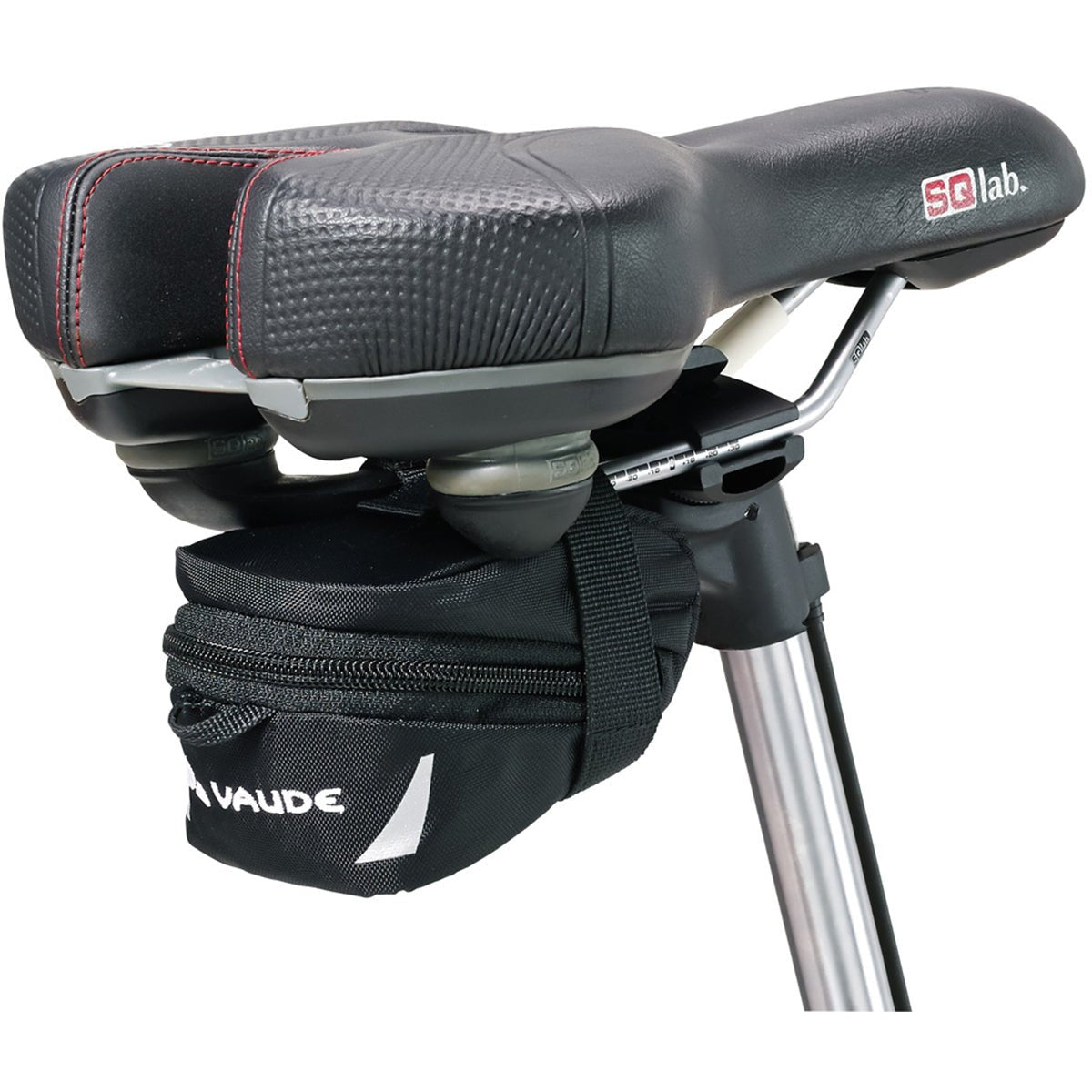 Vaude Tube Bike Tools Saddlebag - Black - Forza Sports