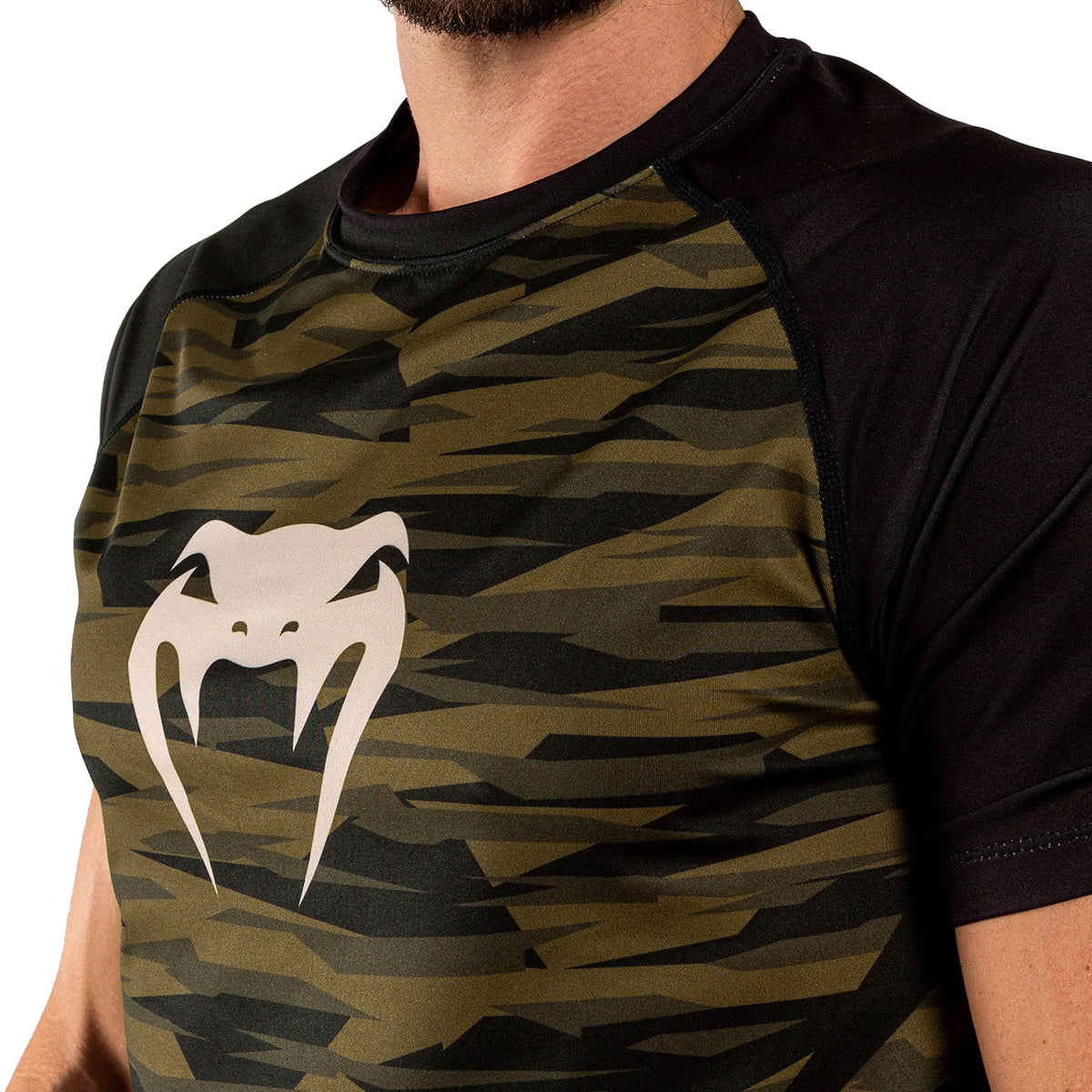 Venum Contender 5.0 Dry Tech T-Shirt - Khaki Camo Venum