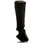 Venum Kontact Protective MMA Shin Instep Guards - Black/Gold - Forza Sports
