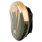 Venum Pro Boxing Mini Curved Punch Mitts - Khaki/Gold - Forza Sports