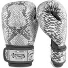 Venum Women's White Snake Hook and Loop Boxing Training Gloves - Forza Sports