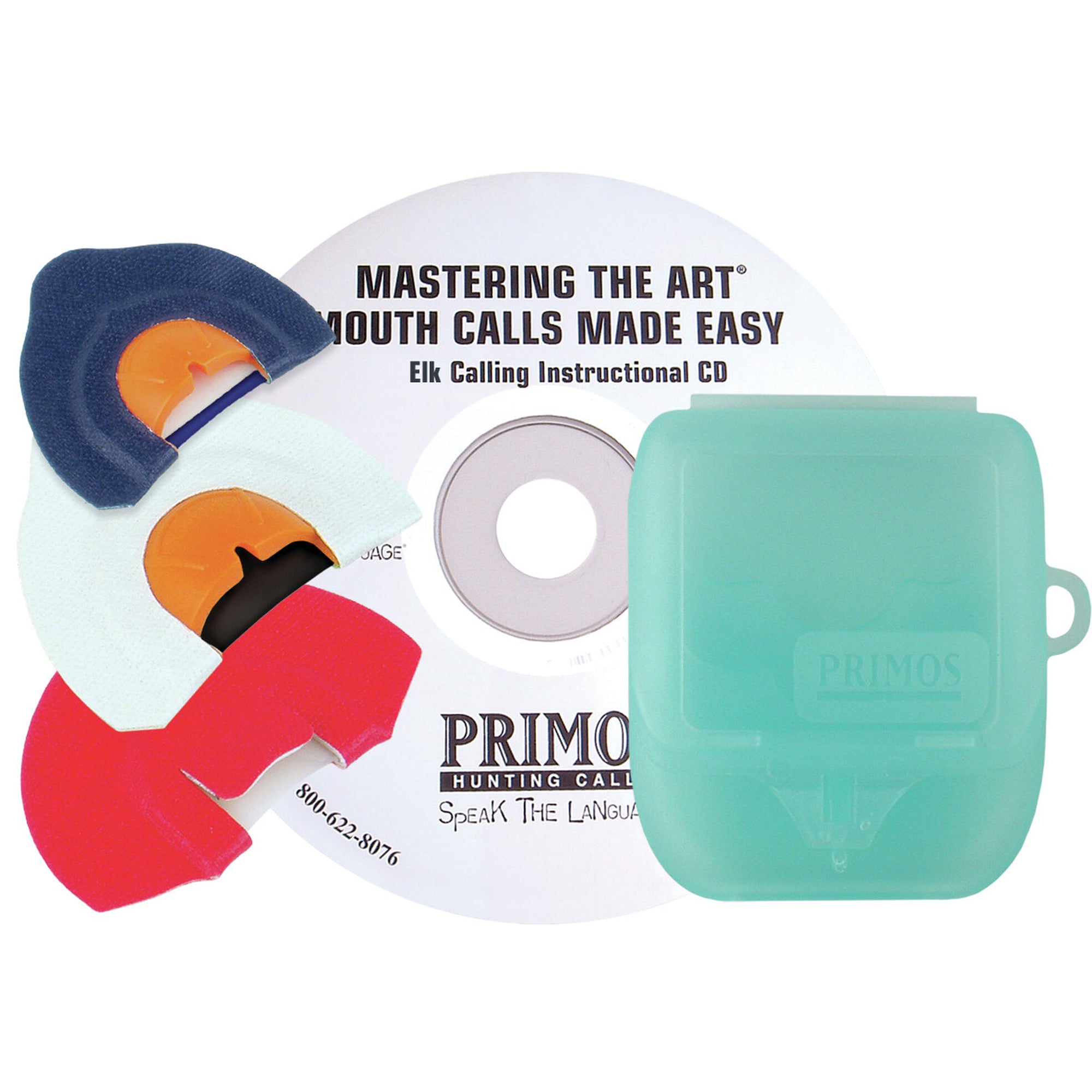 Primos Hunting Sonic Dome Elk Calls with Mouth Call Made Easy CD Primos