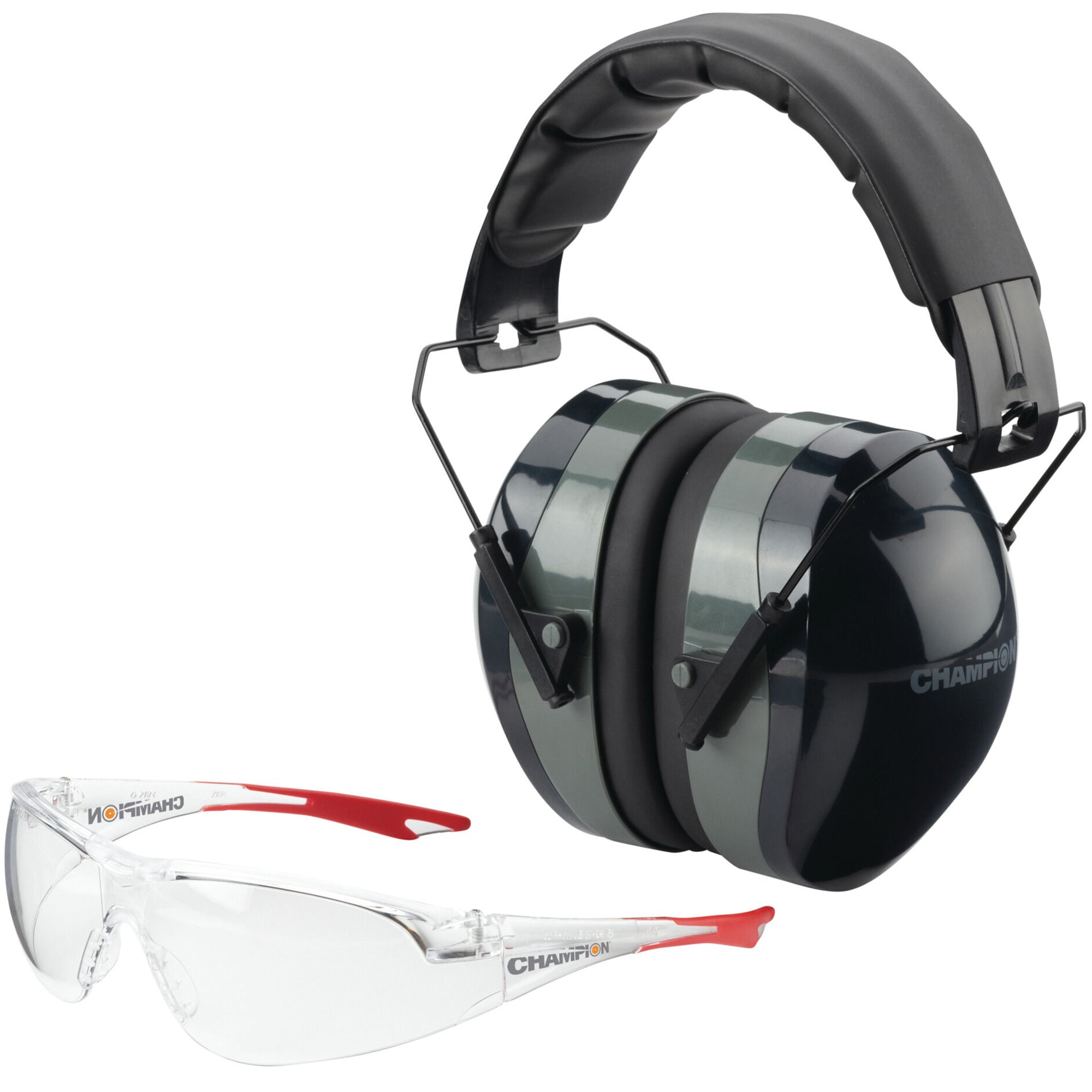 Champion Passive Eyes and Ears Protection Combo for Shooting Champion