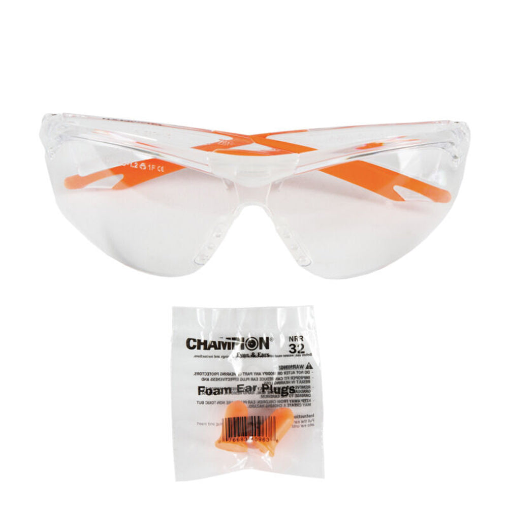 Champion Eyes and Ears Protection Combo for Shooting Champion