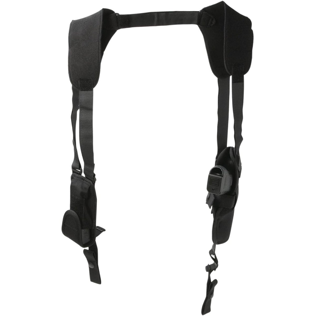 Uncle Mike's Pro-Pak Vertical Shoulder Holster - Right Hand - Black - Size 5 - Forza Sports