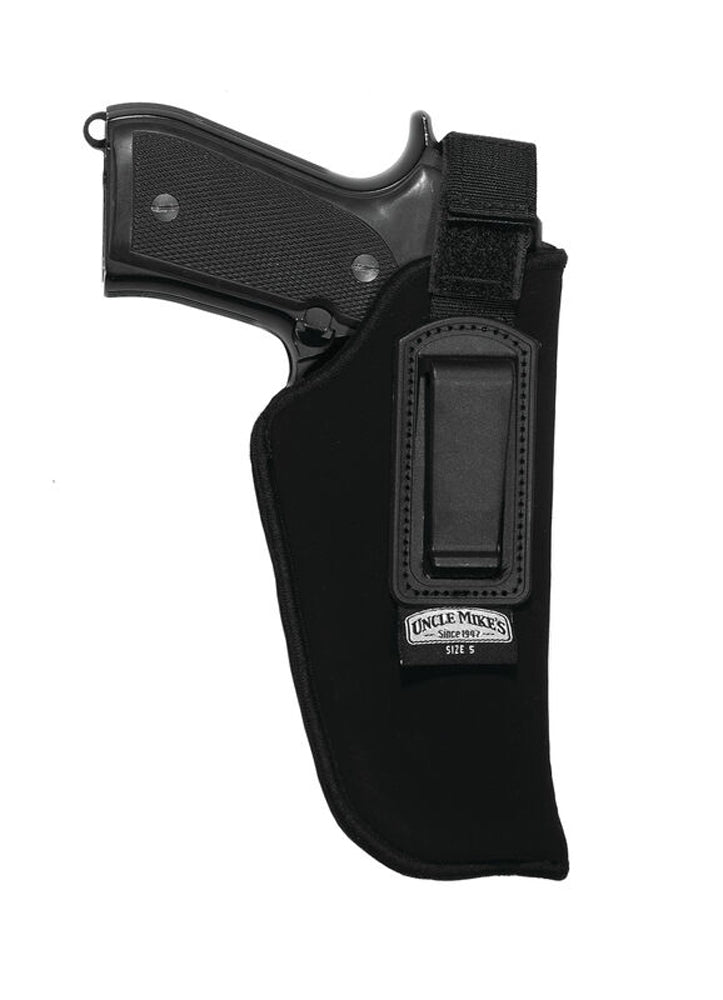Uncle Mike's Inside-The-Pants Holster with Retention Strap - Black Uncle Mike's