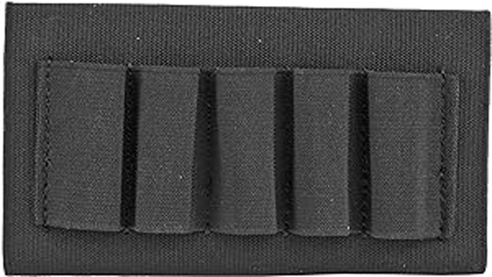 Uncle Mike's Open Style Shotgun Buttstock Shell Holder - Black - Forza Sports