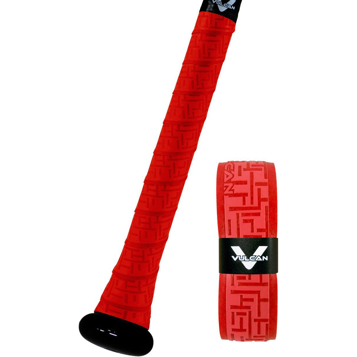 Vulcan Solid Series 0.5mm Ultralight Advanced Polymer Bat Grip Tape Wrap Vulcan