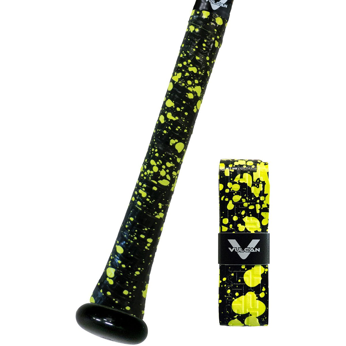 Vulcan Splatter Series 1.75mm Ultralight Advanced Polymer Bat Grip Tape Wrap - Forza Sports