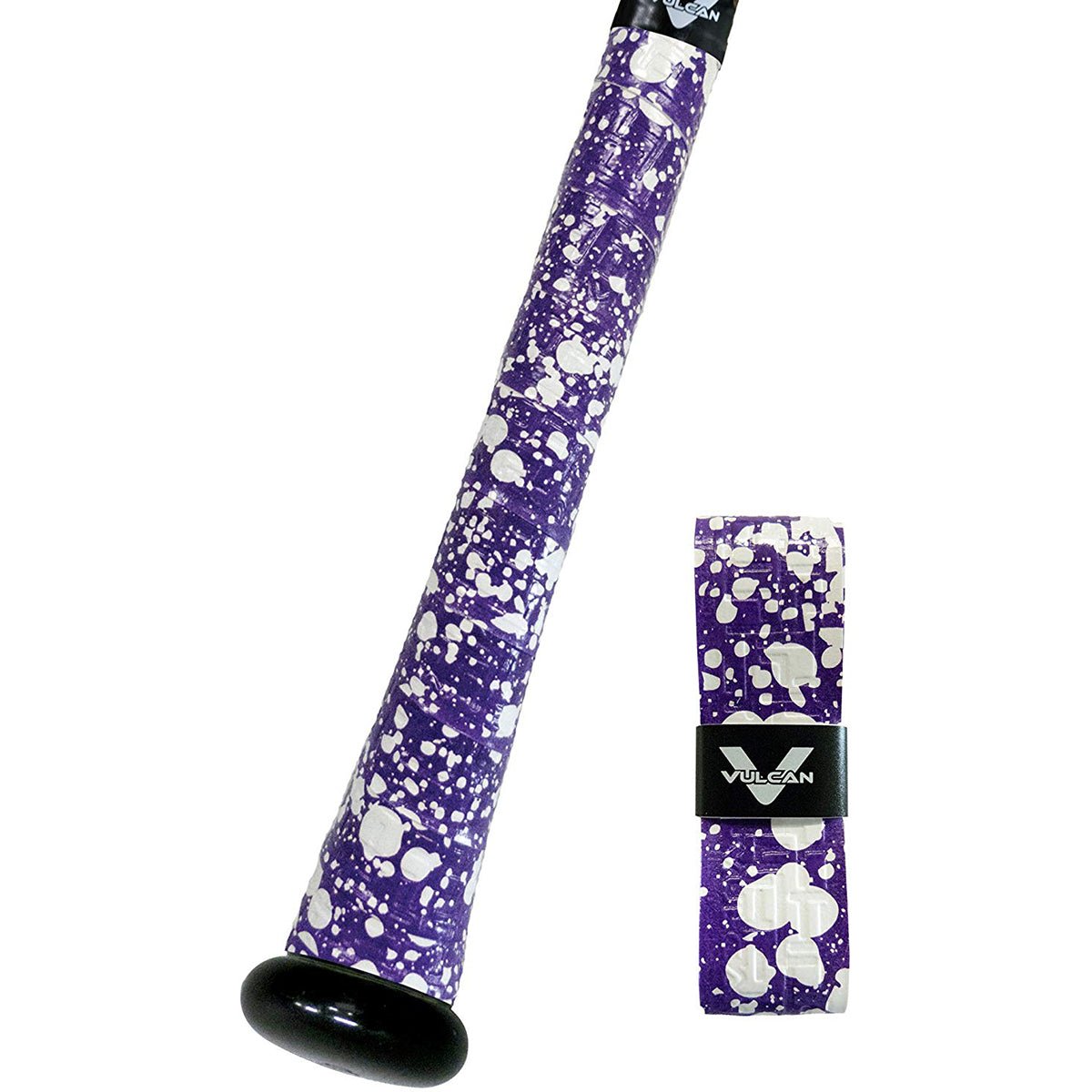 Vulcan Splatter Series 1.0mm Ultralight Advanced Polymer Bat Grip Tape Wrap - Forza Sports
