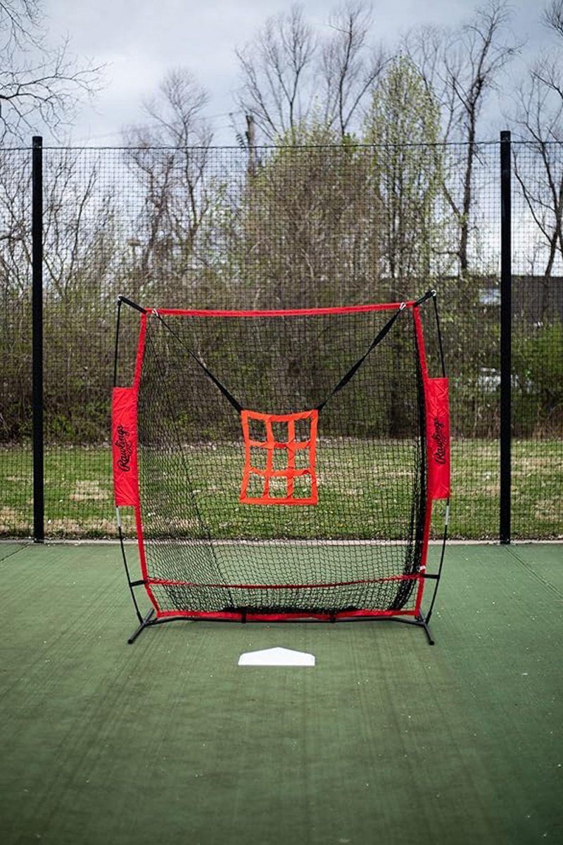 Rawlings 7' Pro Style Baseball/Softball Practice Training Net - Forza Sports