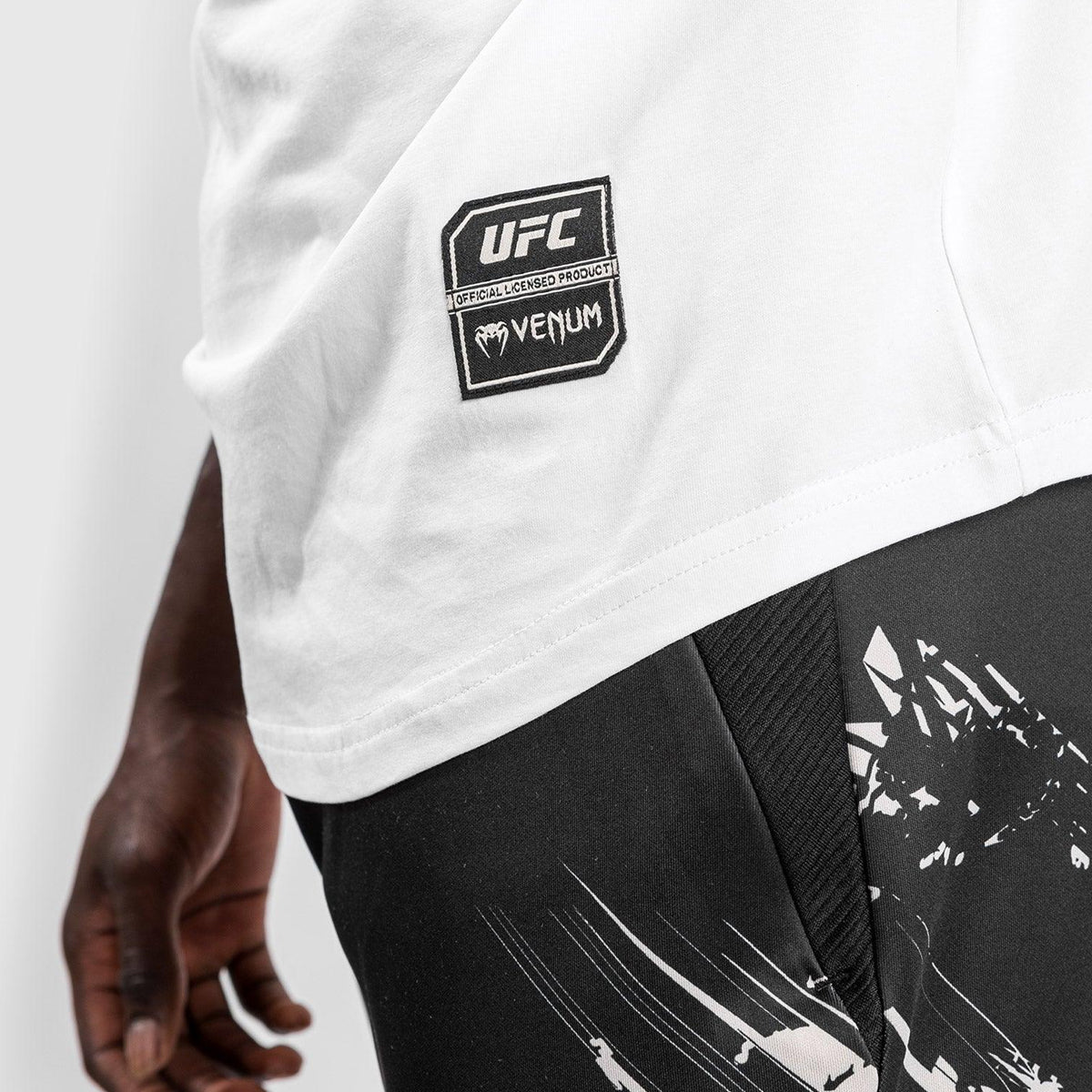 Men's UFC Venum Authentic Fight Week 2.0 T-shirt - Short Sleeves -  White/Sand