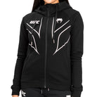 Venum Women's UFC Fight Night 2.0 Replica Full Zip Hoodie - Black Venum