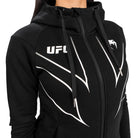 Venum Women's UFC Fight Night 2.0 Replica Full Zip Hoodie - Black Venum