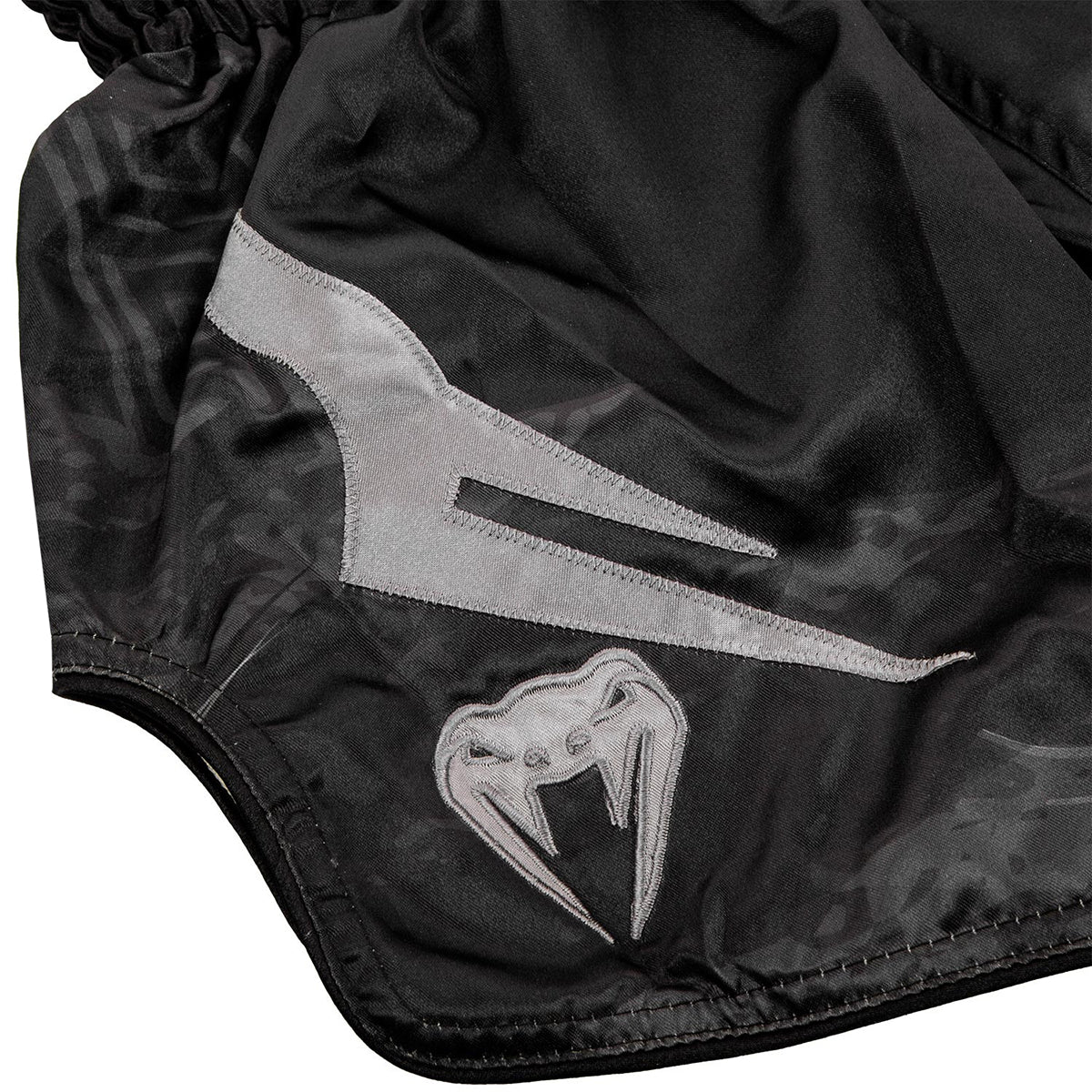 Venum Gladiator 3.0 Muay Thai Shorts - Black/Gray Venum