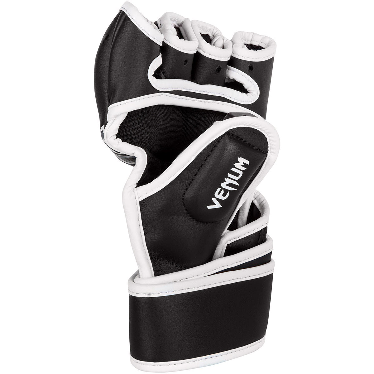 Venum Gladiator 3.0 Training MMA Gloves - Black/White - Forza Sports