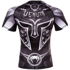 Venum Gladiator 3.0 Short Sleeve MMA Compression Rashguard - Black/White - Forza Sports