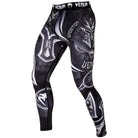 Venum Gladiator 3.0 Dry Tech MMA Compression Spats - Black/White Venum