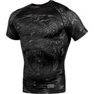 Venum Dragon's Flight Short Sleeve Compression Rashguard - Black/Black - Forza Sports