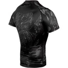 Venum Dragon's Flight Short Sleeve Compression Rashguard - Black/Black - Forza Sports