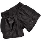 Venum Giant Lightweight Muay Thai Shorts - Black/Black - Forza Sports