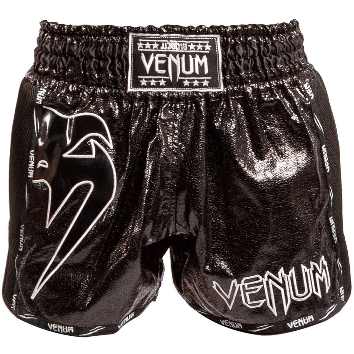 Venum Giant Infinite Muay Thai Shorts - Black/Black Venum