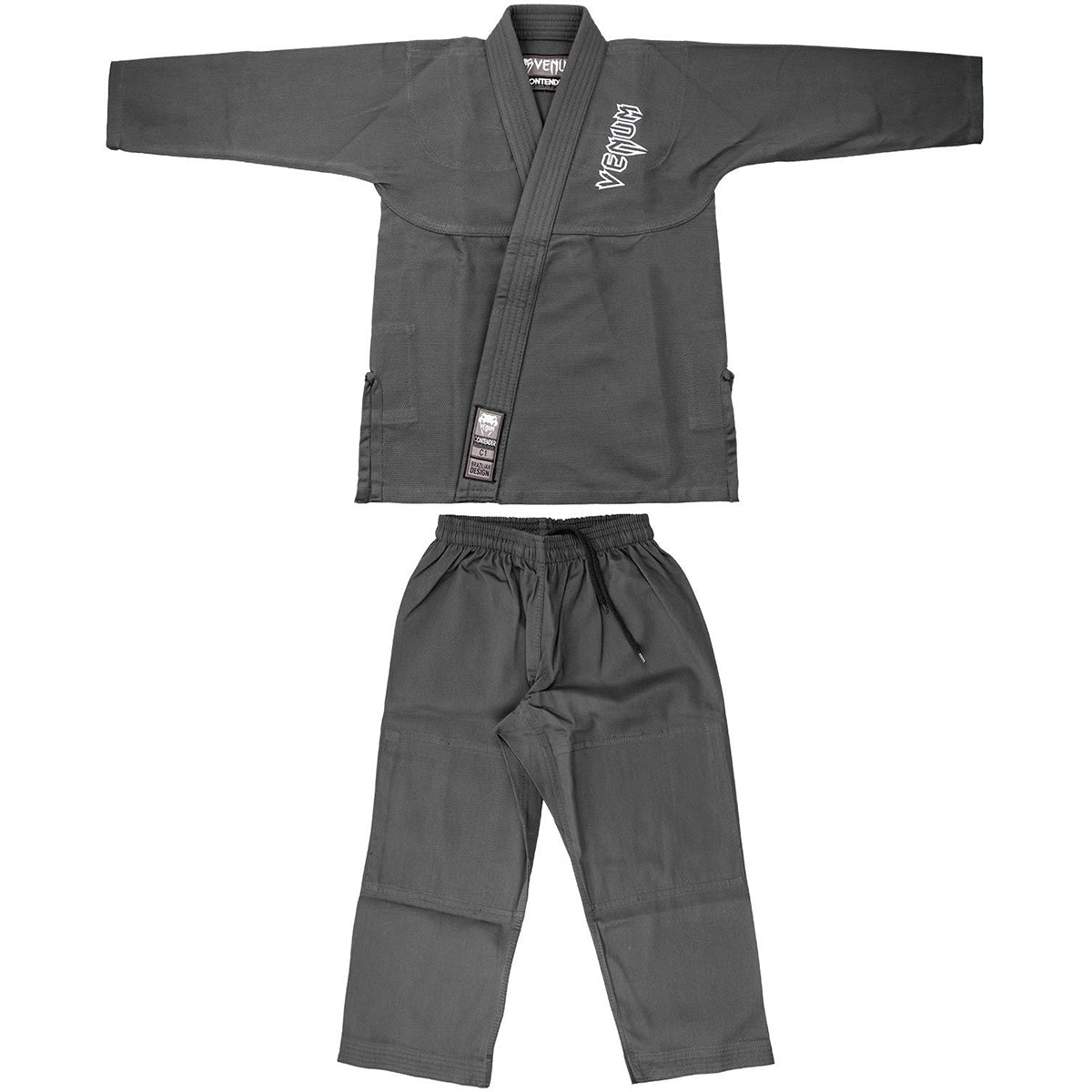 Venum Kids Contender Brazilian Jiu-Jitsu Gi - Gray Venum