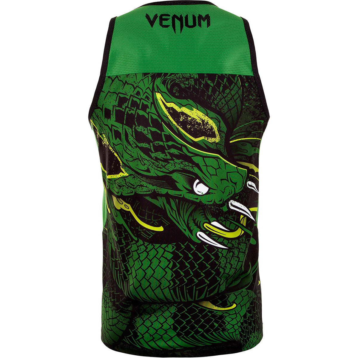 Venum Green Viper Dry Tech MMA Tank Top - Black/Green Venum