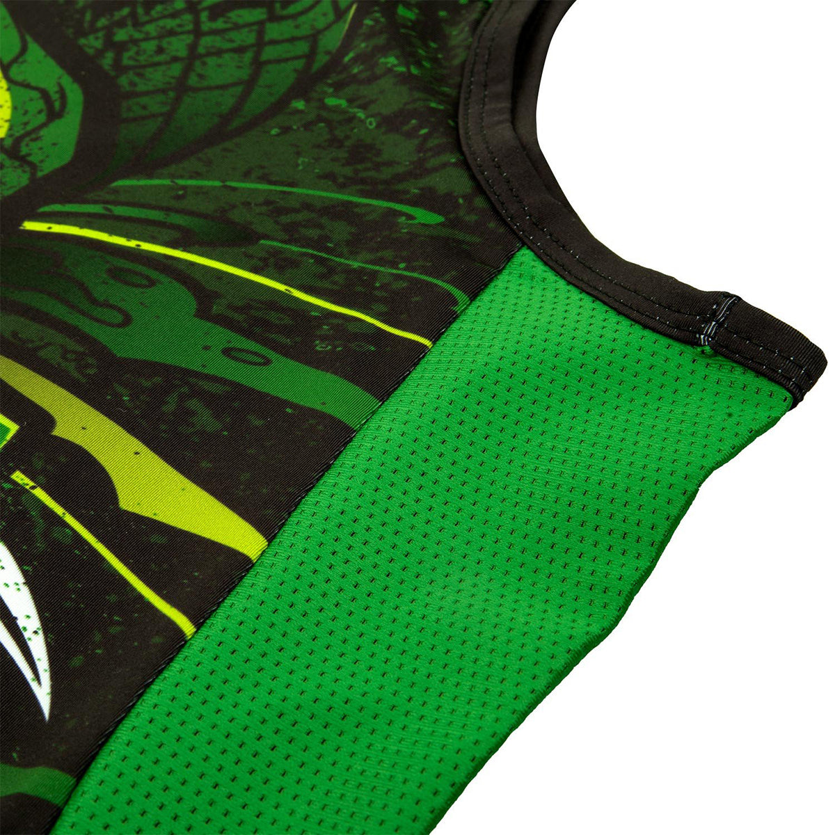 Venum Green Viper Dry Tech MMA Tank Top - Black/Green Venum