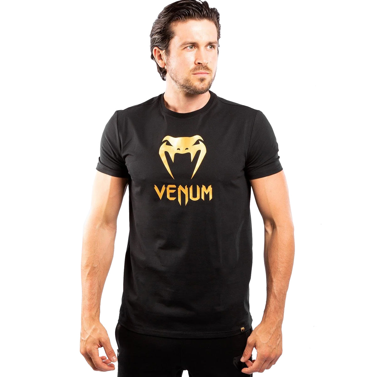 Venum Classic T-Shirt - Black/Gold Venum