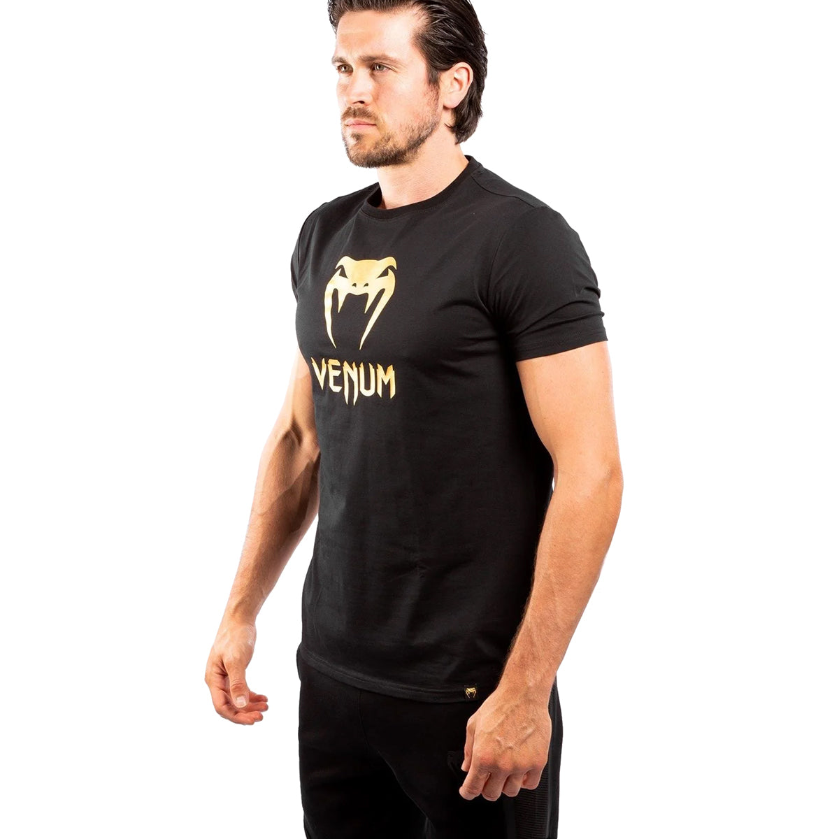 Venum Classic T-Shirt - Black/Gold Venum