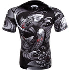 Venum Koi 2.0 Short Sleeve MMA Compression Rashguard - Black/White Venum