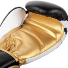Venum Contender 2.0 Training Boxing Gloves - Black/White/Gold - Forza Sports