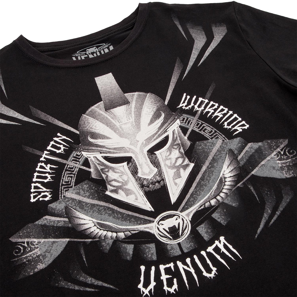 Venum Gladiator 3.0 Crewneck T-Shirt - Black/White Venum