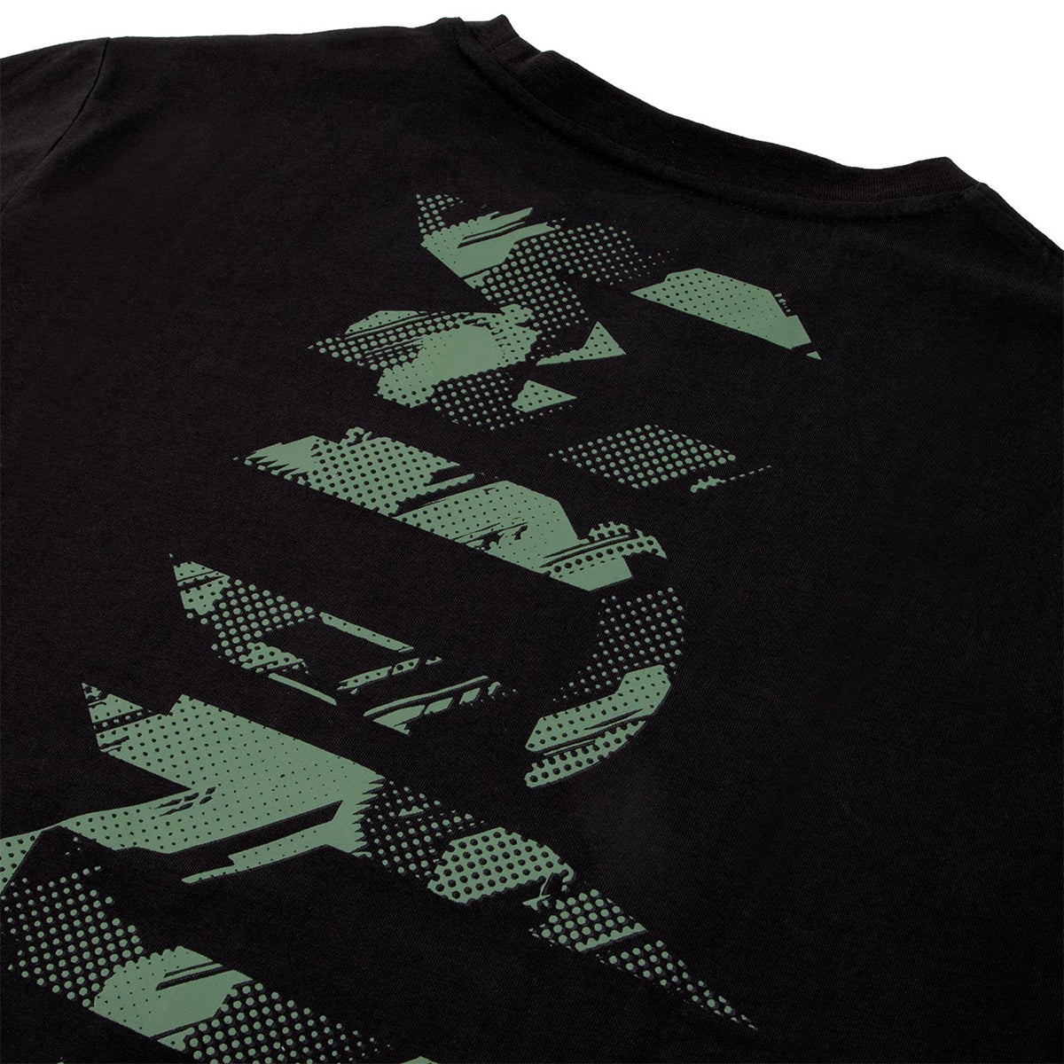 Venum Kids Tecmo Giant Short Sleeve T-Shirt - Black/Khaki Venum