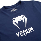 Venum Kids Classic Short Sleeve T-Shirt - Navy Blue - Forza Sports