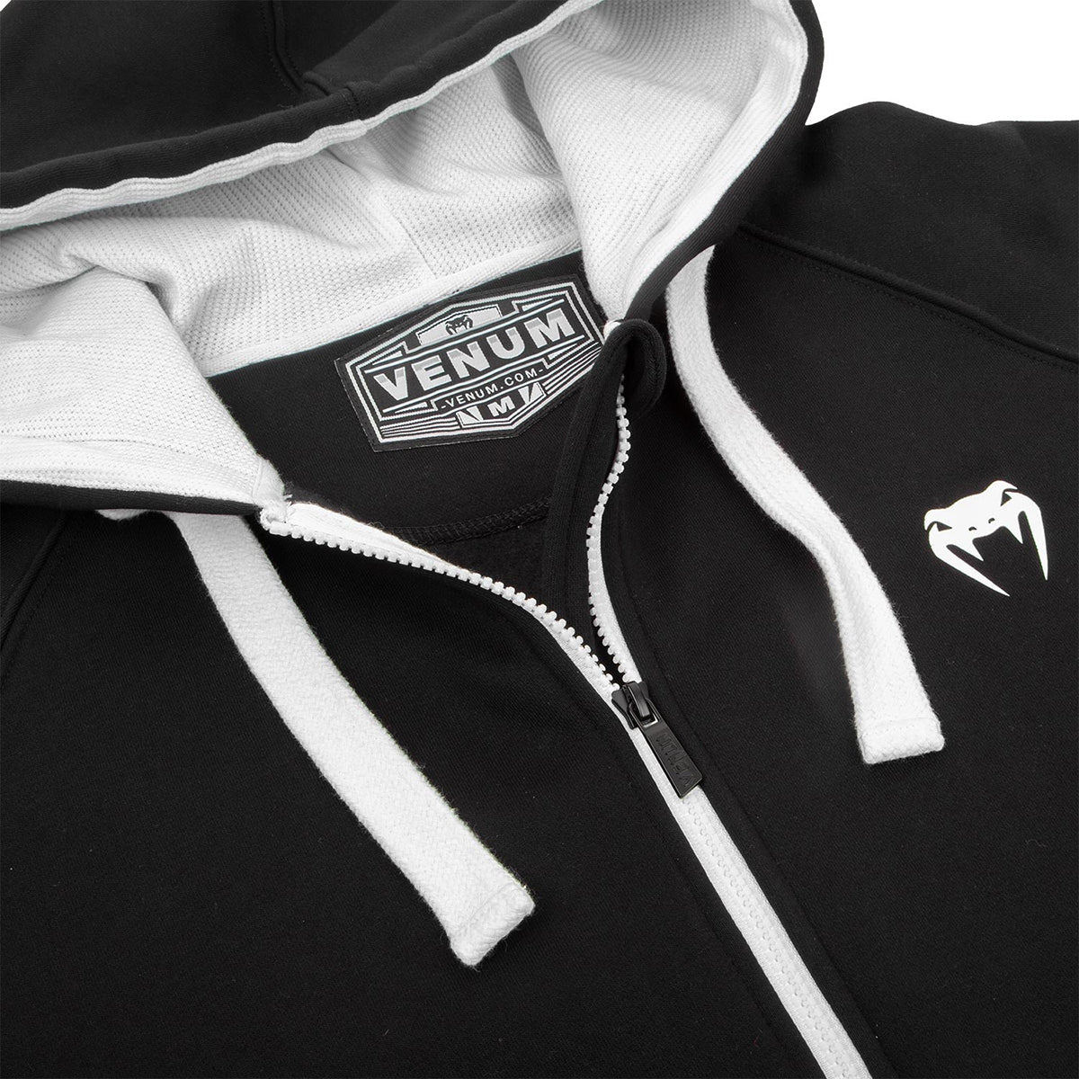 Venum Contender 3.0 Full Zip Hoodie - Black - Forza Sports