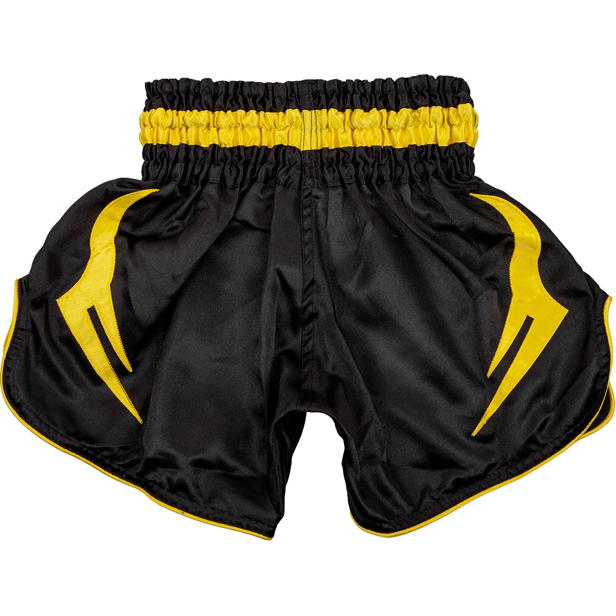 Venum Kids Bangkok Inferno Muay Thai Shorts - Black/Yellow Venum