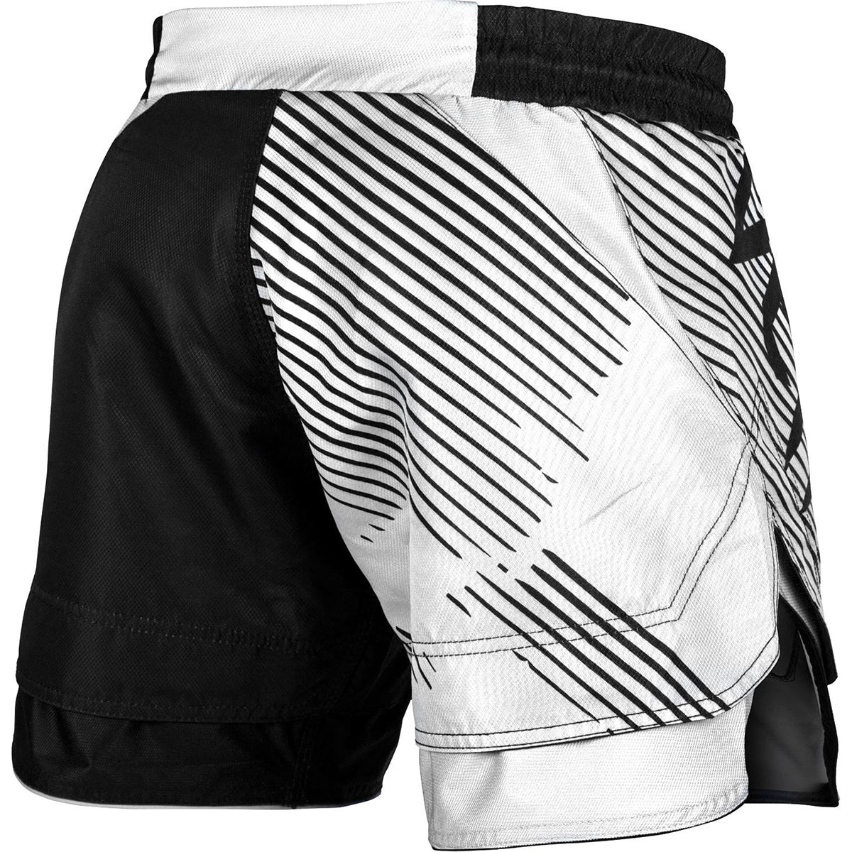 Venum No-Gi 2.0 Lightweight MMA Fight Shorts - Black/White Venum