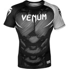 Venum No-Gi 2.0 Short Sleeve MMA Compression Rashguard - Black/White - Forza Sports