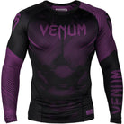 Venum No-Gi 2.0 Long Sleeve MMA Compression Rashguard - Black/Purple - Forza Sports