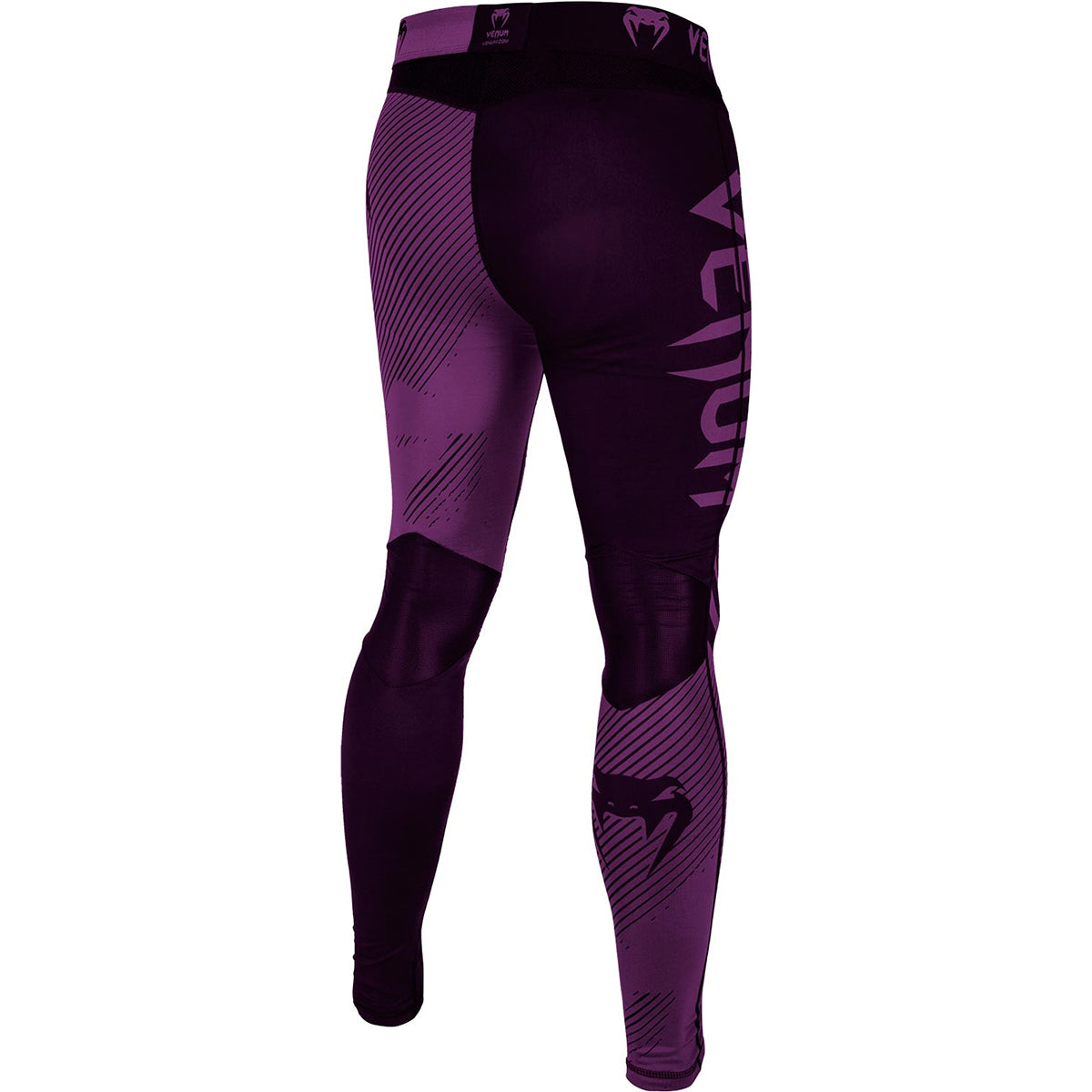 Venum No-Gi 2.0 MMA Compression Spats - Black/Purple Venum
