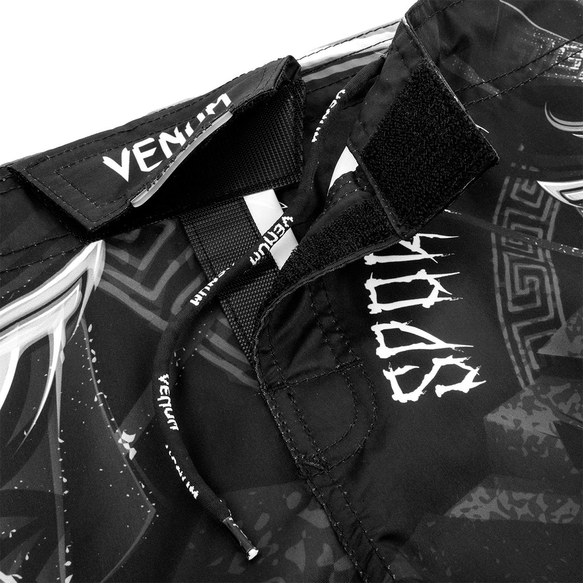 Venum Kids Gladiator MMA Fight Shorts - Black/White Venum