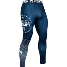 Venum Signature Compression Spats - Blue/White - Forza Sports