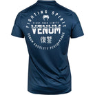 Venum Signature Dry Tech Short Sleeve T-Shirt - Navy Blue/White - Forza Sports