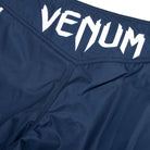 Venum Signature MMA Fight Shorts - Navy Blue/White Venum