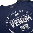 Venum Kids Signature Short Sleeve T-Shirt - Navy Blue - Forza Sports